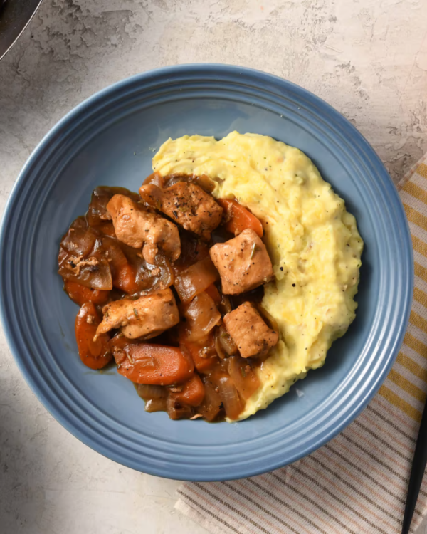 Mashed Potatoes with Stewed Chicken - Image 3