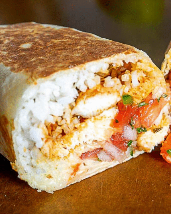 Chicken Burrito with Vegetable