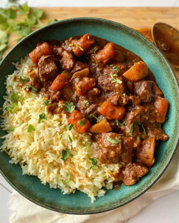 Eastern Rice with Stewed Beef - Image 2