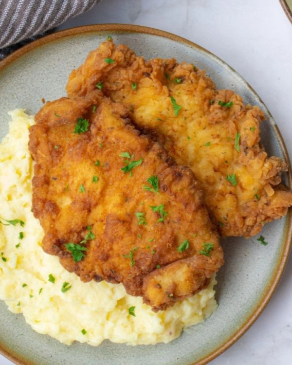 Mashed Potatoes with Chicken cutlets - Image 2