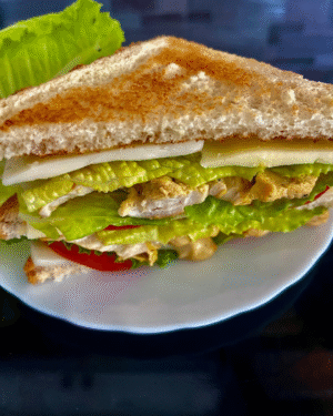 Panini Sandwich with Chicken