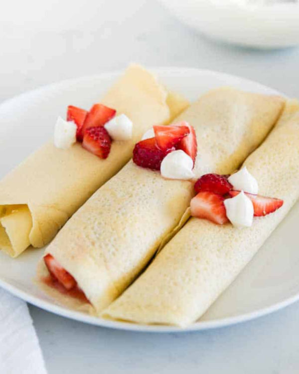 Sweet Cheese Cream Crepes - Image 4