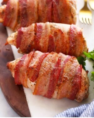 Bacon Wrapped Chicken Breasts